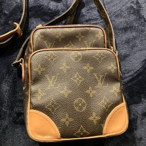 Louis Vuitton Brown Monogram Crossbody Bag